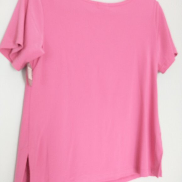 NWT Simpli Short-Sleeve Blouse - Picture 4 of 4